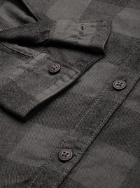 The Indian Garage Co Pure Cotton Checked Casual Shirt