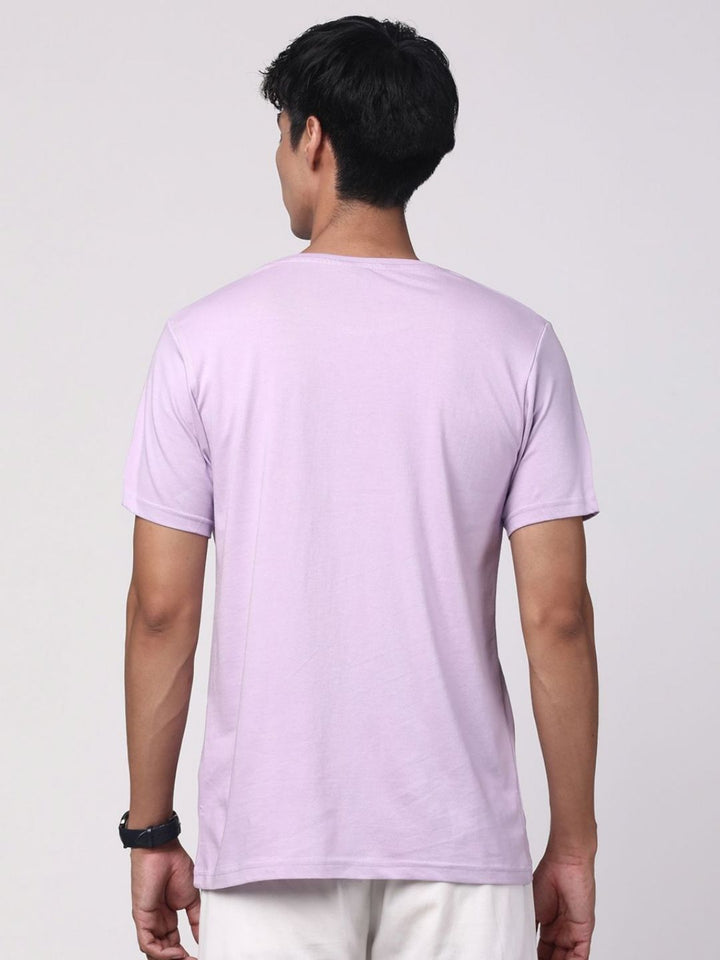 ADRO Men Typography Printed Cotton T-shirt