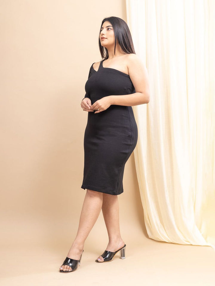Mamicha Women One Shoulder Bodycon Dress