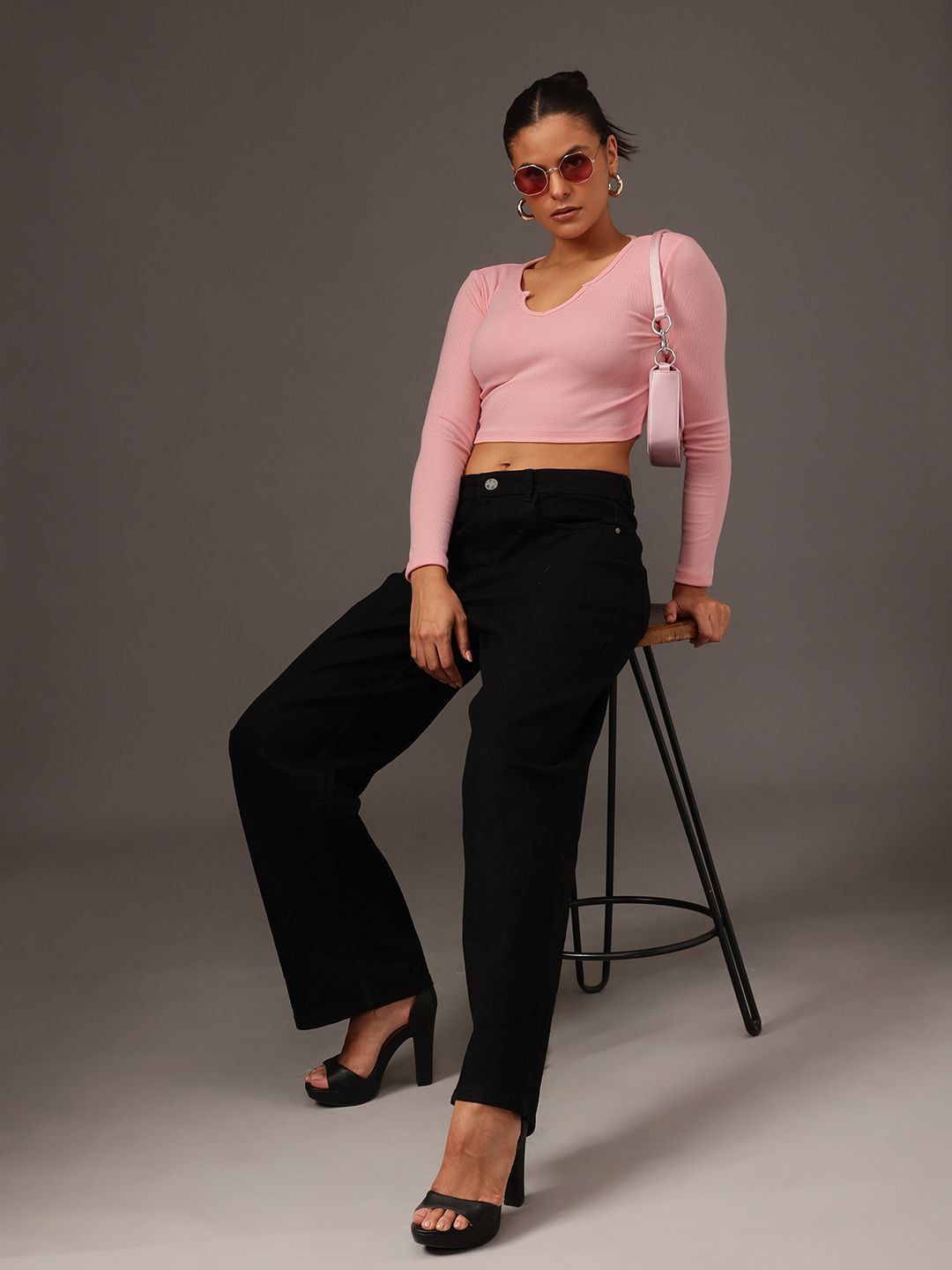 STREET 9 Cotton Crop Top