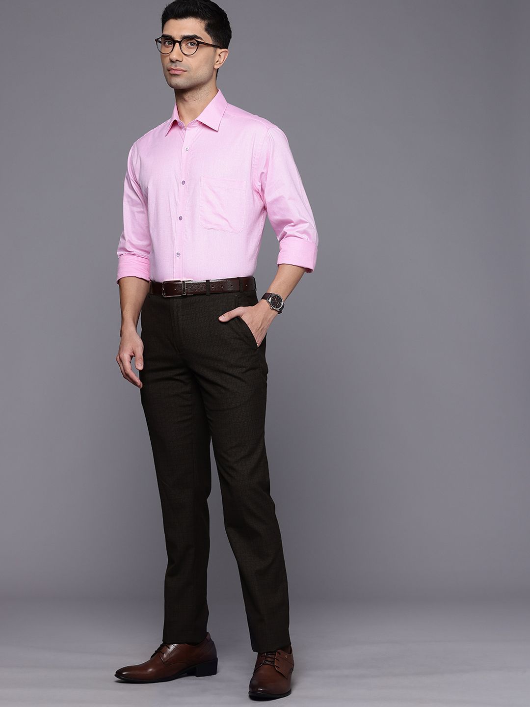 Raymond Slim Fit Pure Cotton Formal Shirt