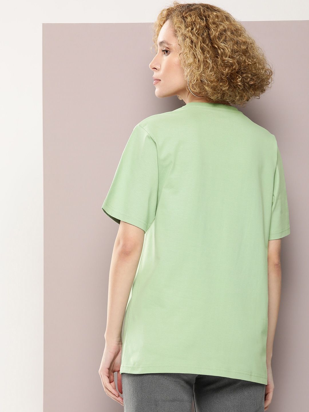 DILLINGER Graphic Printed Oversized Pure Cotton T-shirt