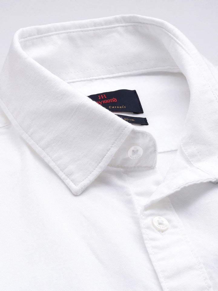 Raymond Slim Fit Pure Cotton Casual Shirt