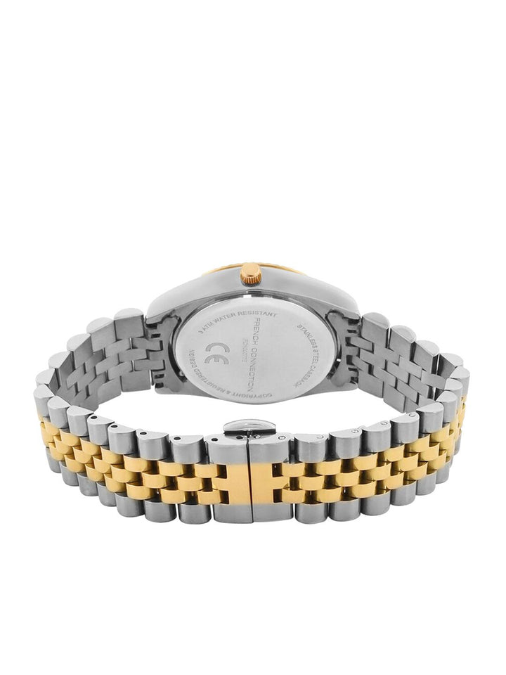 French Connection Women Stainless Steel Bracelet Style Straps Analogue Watch FCN00077E