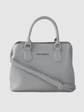 Lino Perros Blue PU Structured Handheld Bag