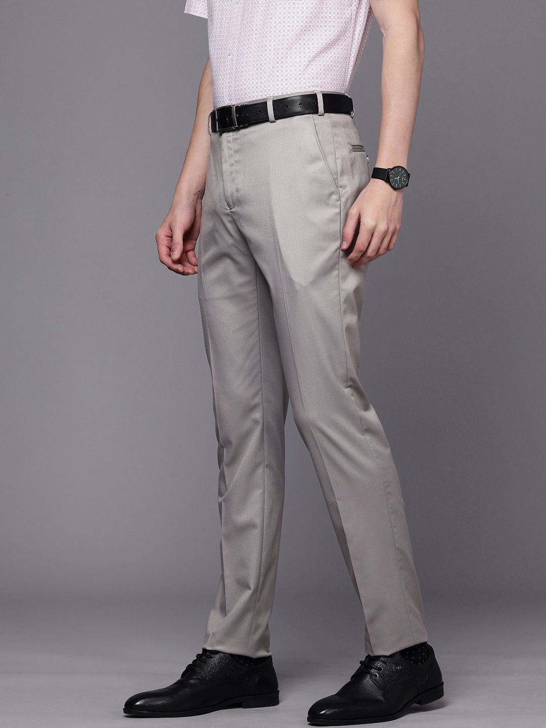Raymond Men Slim Fit Formal Trousers