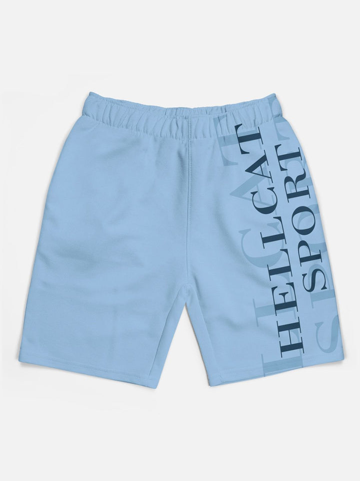 HELLCAT Boys Pack Of 4 Mid-Rise Colourblocked Cotton Shorts