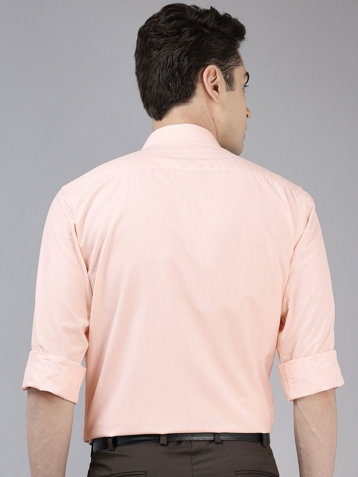 Park Avenue Slim Fit Textured Formal Shirt