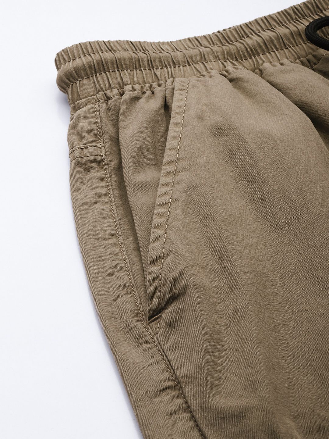 Bene Kleed Men Parachute Fit Cotton Cargos Trousers