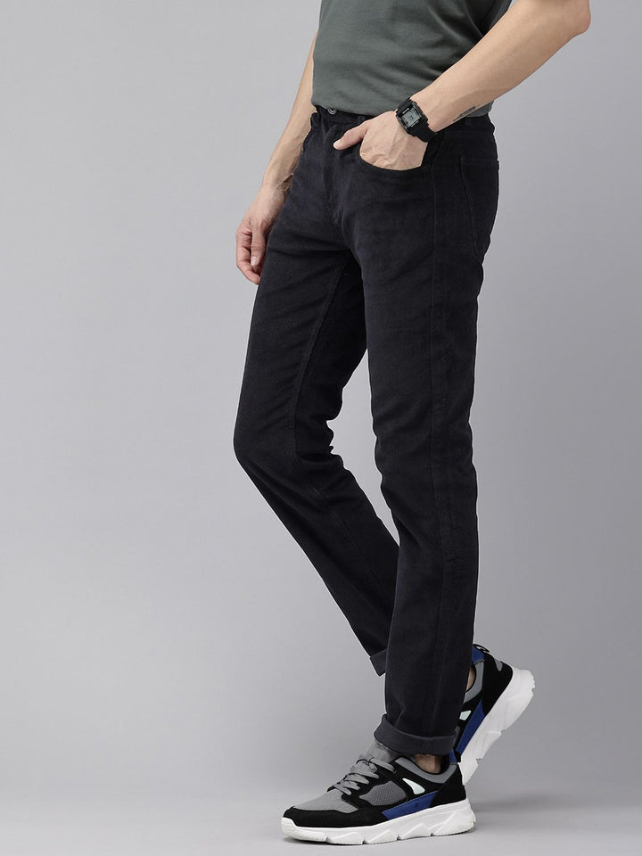 SPYKAR Men Corduroy Chinos Trousers