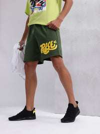 HRX by Hrithik Roshan Men Typography Print Lifestyle Shorts