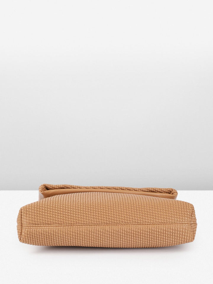 DressBerry Textured Structured Handheld Bag