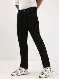 Urbano Fashion Men Straight Fit Mid-Rise Stretchable Jeans