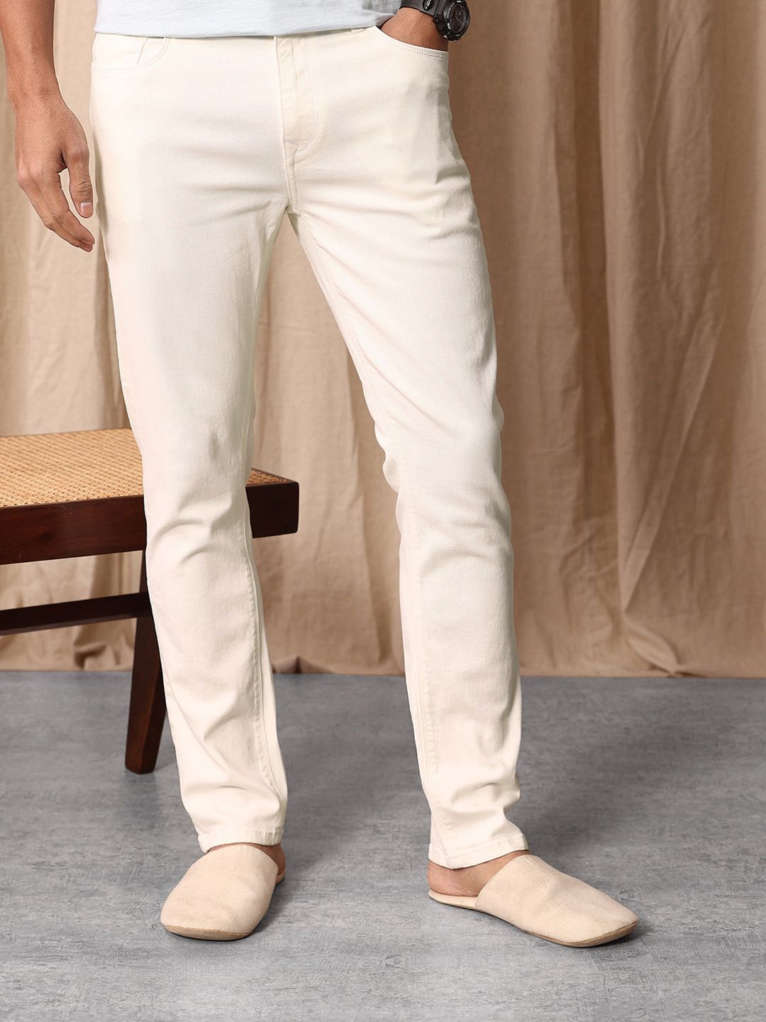 Mr Bowerbird Men Slim Fit Stretchable Jeans