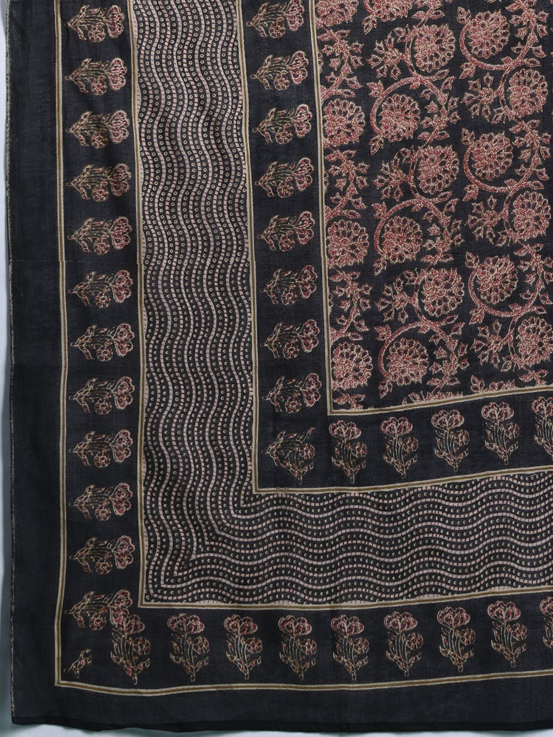 Indo Era Floral Printed Pure Cotton Kurta with Salwar & With Dupatta