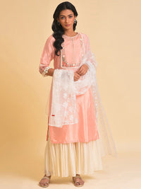 W Women Flared Fit Mid Rise Palazzo