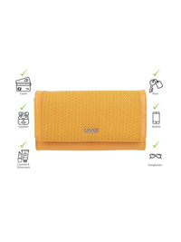 Mochi Textured Two Fold Wallet