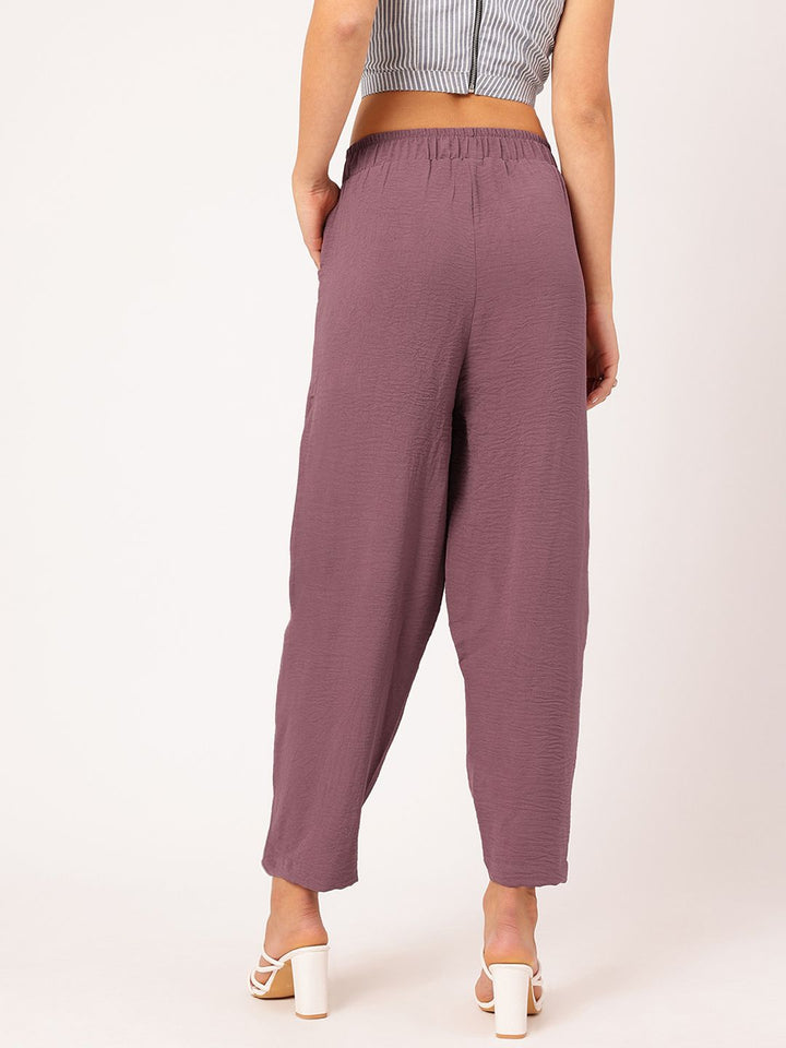 DressBerry Women Stylishly Tailored Casual Trousers