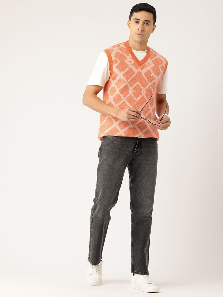 Jaket Sweater V-Neck Fuzzy Monte Carlo