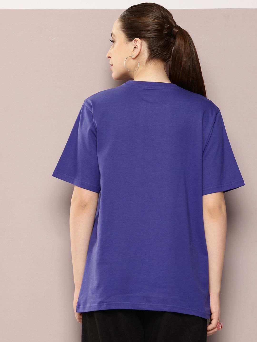 Dillinger Women Oversized Printed Tshirt