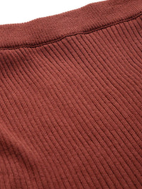 all about you Acrylic Ribbed Winter Co-Ord Set