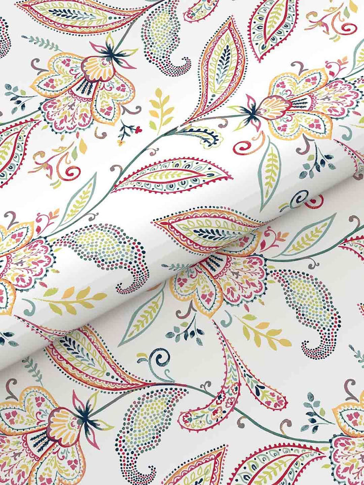 TRIDENT Vivid Caramel HE Flat 144TC Queen Cotton Bedsheet Set