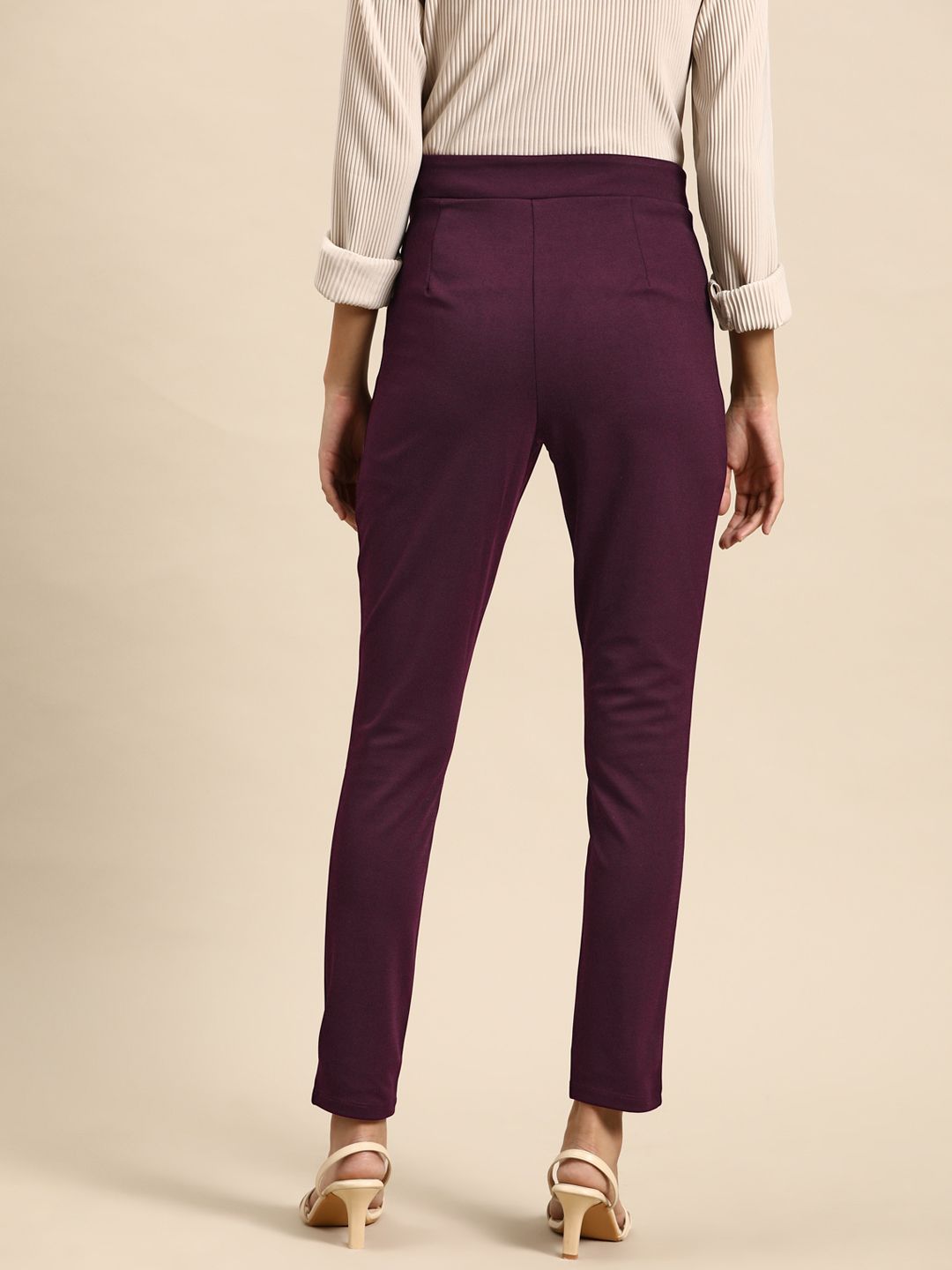 all about you Women High-Rise Trousers
