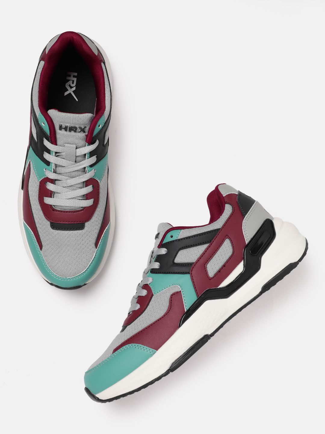 HRX by Hrithik Roshan Men Colourblocked Sneakers