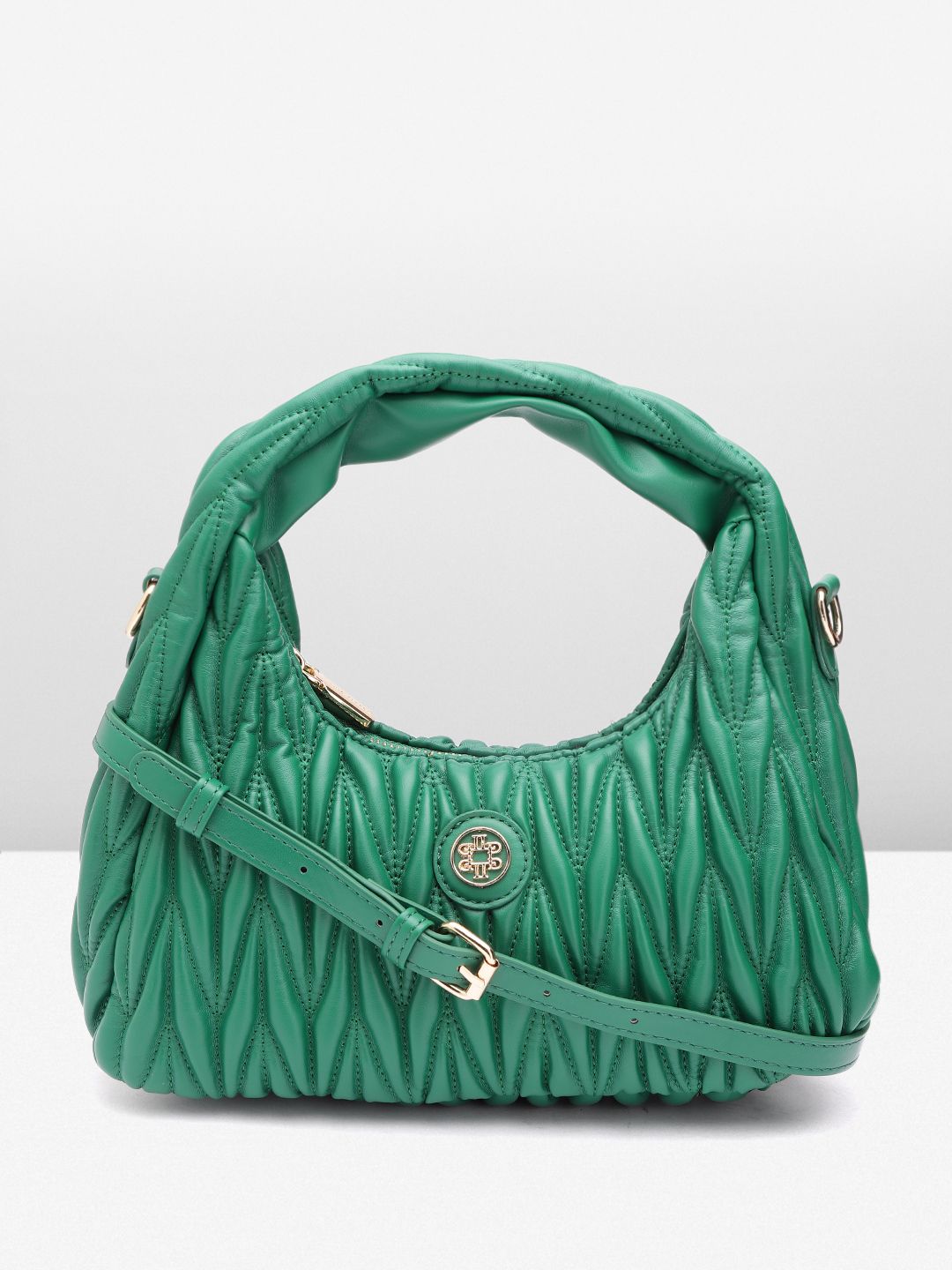 Lino Perros Textured Structured Sling Bag