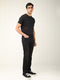 RARE RABBIT Men Ray Mid Rise Slim Fit Cotton Jeans