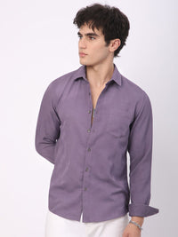 VASTRADO Men Classic Slim Fit Opaque Casual Shirt
