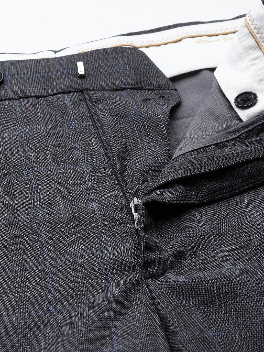 Raymond Luxurious Essentials Checked Contemporary Fit 2-Piece Formal Suit