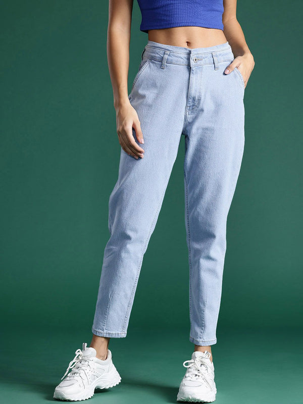 DressBerry Women Mom Fit Stretchable Jeans