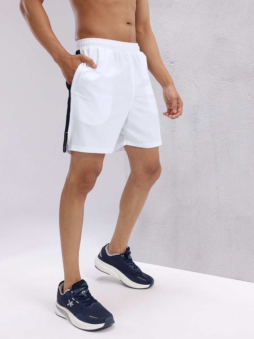 HRX by Hrithik Roshan Men Rapid-Dry Mid-Rise Running Shorts