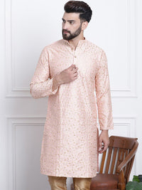 SOJANYA Floral Embroidered Straight Kurta