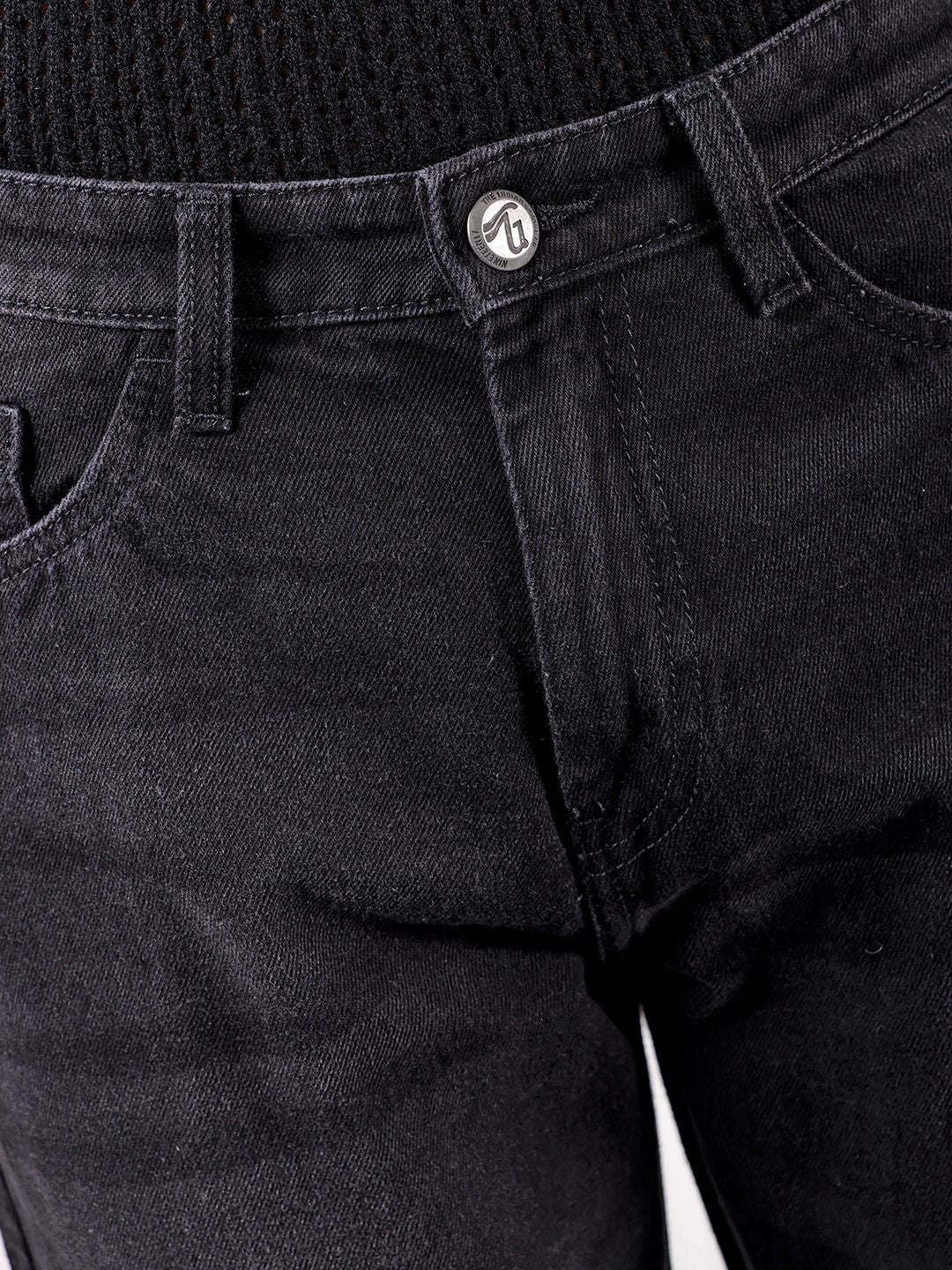The Indian Garage Co Men Bootcut Light Fade Pure Cotton Jeans