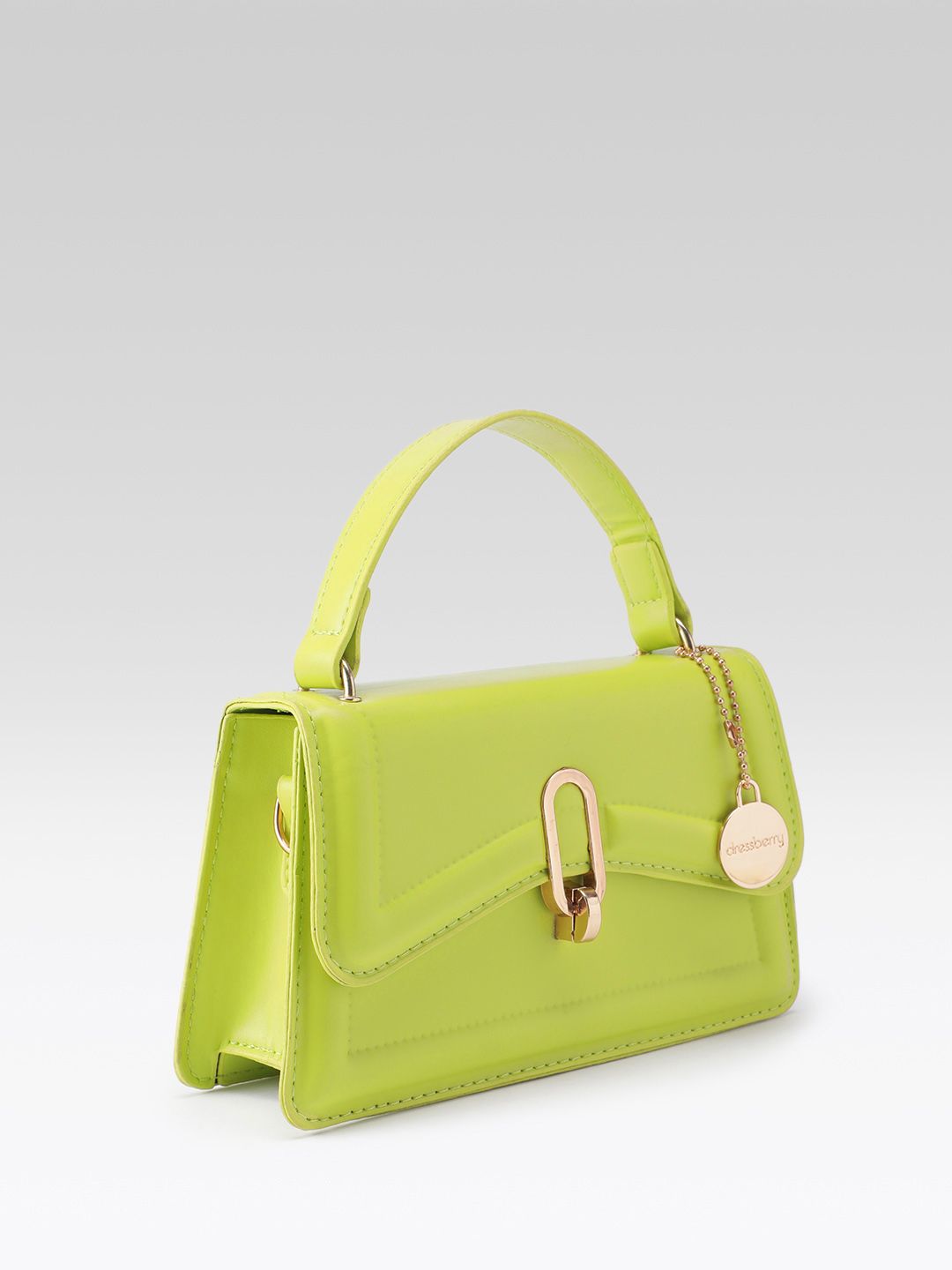 DressBerry Miniature Satchel Comes With a Detachable Sling Strap