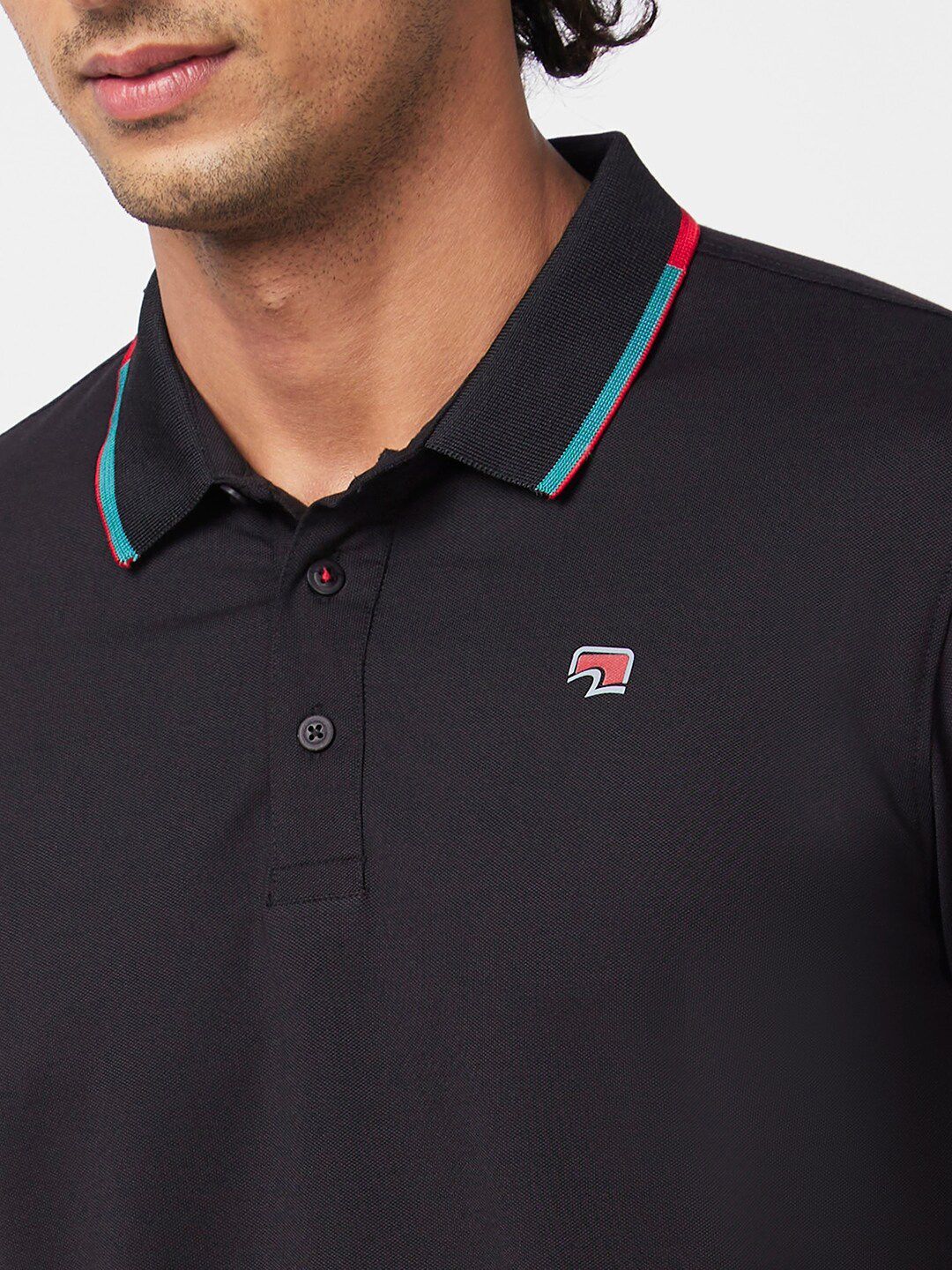 SPYKAR Polo Collar Slim Fit Cotton Casual T-Shirt