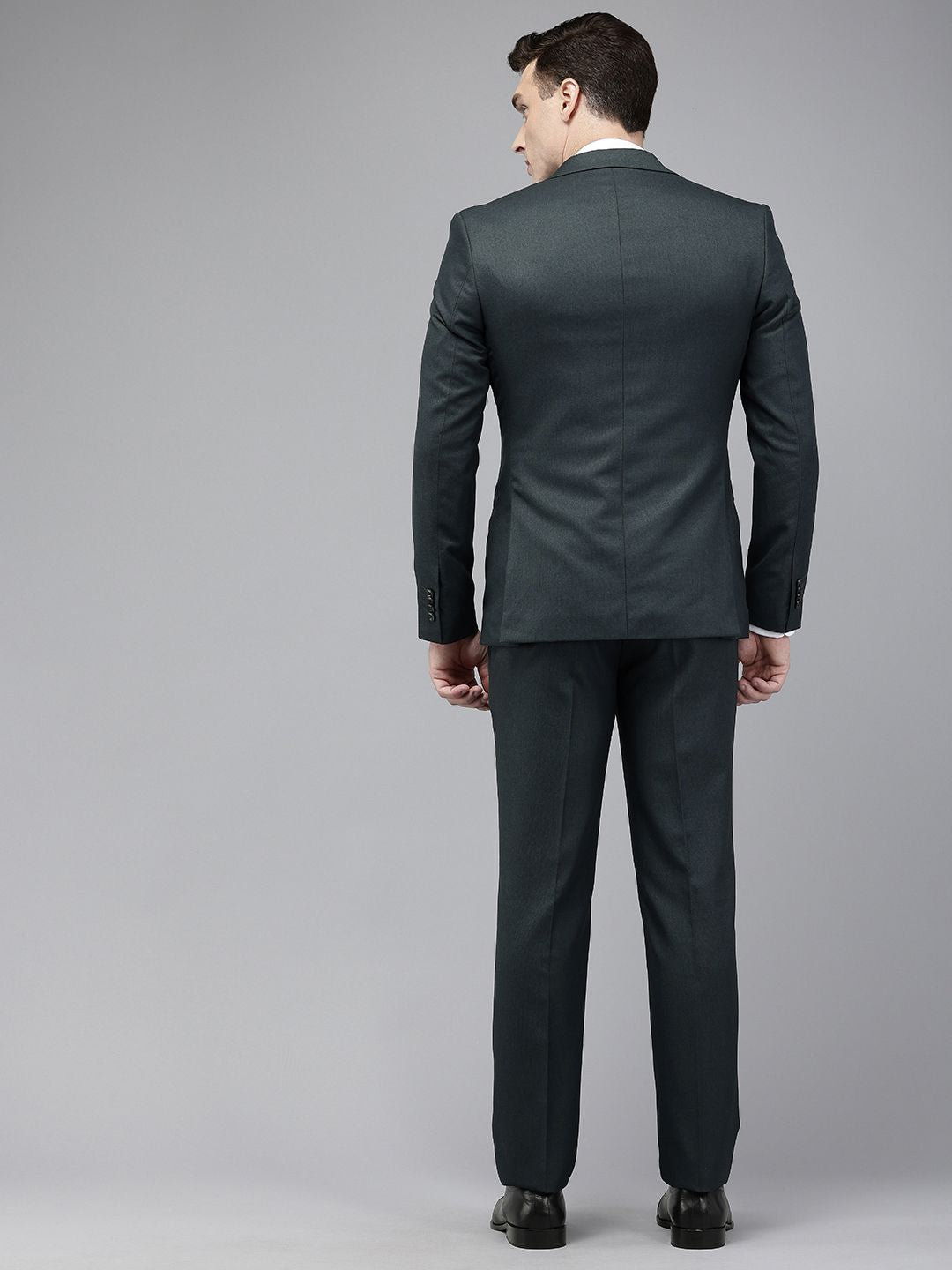 Park Avenue Reka Bentuk Diri Tekstur Single Breasted Super Slim Fit 3-Peice Formal Suit