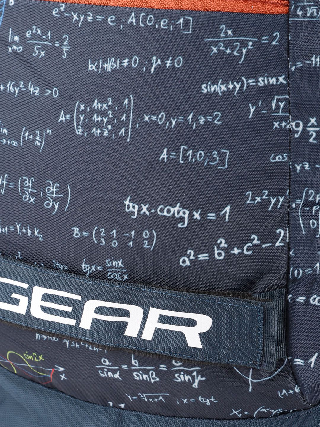 Gear Unisex Typography Printed Laptop Backpack 30L
