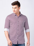 SPYKAR Men Classic Striped Cotton Casual Shirt