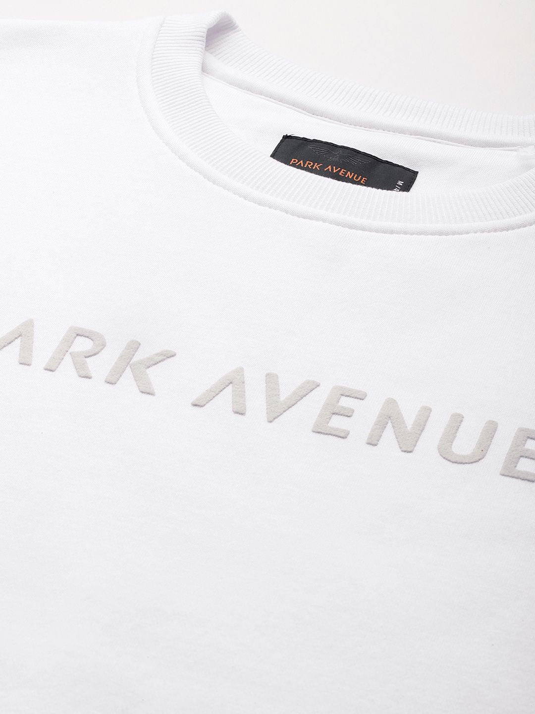 Park Avenue Brand Logo Print Slim Fit Sweatshirt