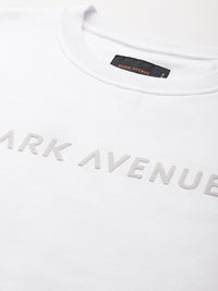 Park Avenue Brand Logo Print Slim Fit Sweatshirt