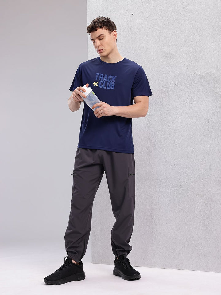 HRX by Hrithik Roshan Typography Print Rapid-Dry Running T-shirt