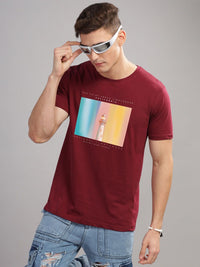 ADRO Men Printed T-shirt