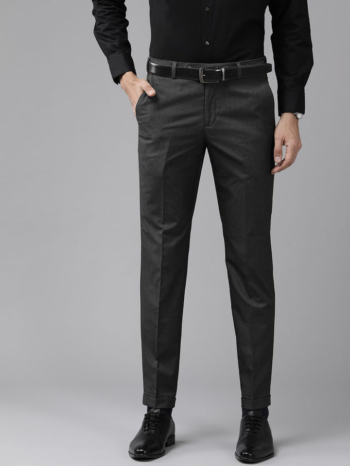 Park Avenue Men Formal Regular Trousers