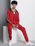 The Indian Garage Co Men Hooded Sweatshirt & Jogger Co-Ord Set