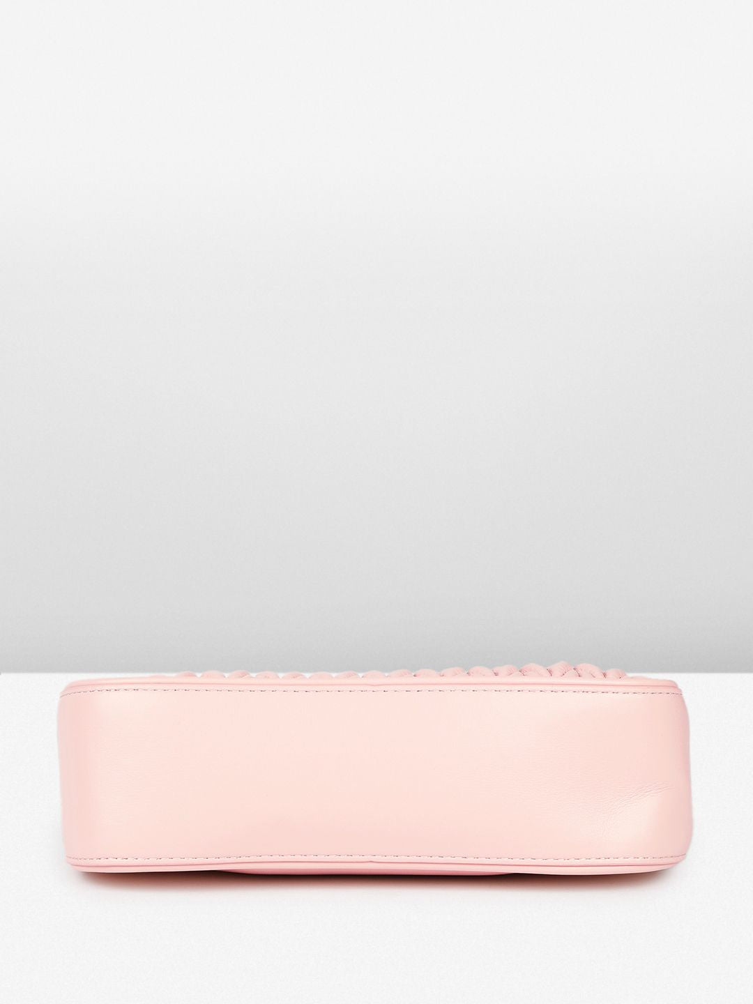 DressBerry Textured Structured Hobo Bag