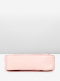 DressBerry Textured Structured Hobo Bag