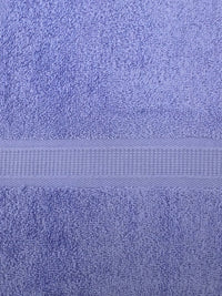 BOMBAY DYEING Blue Santino 550 GSM Pure Cotton Solid Bath Towel